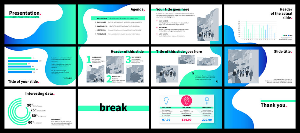 Gilliam Portal Blog - Post - Storytelling for Presentation - Infographics - Mockups