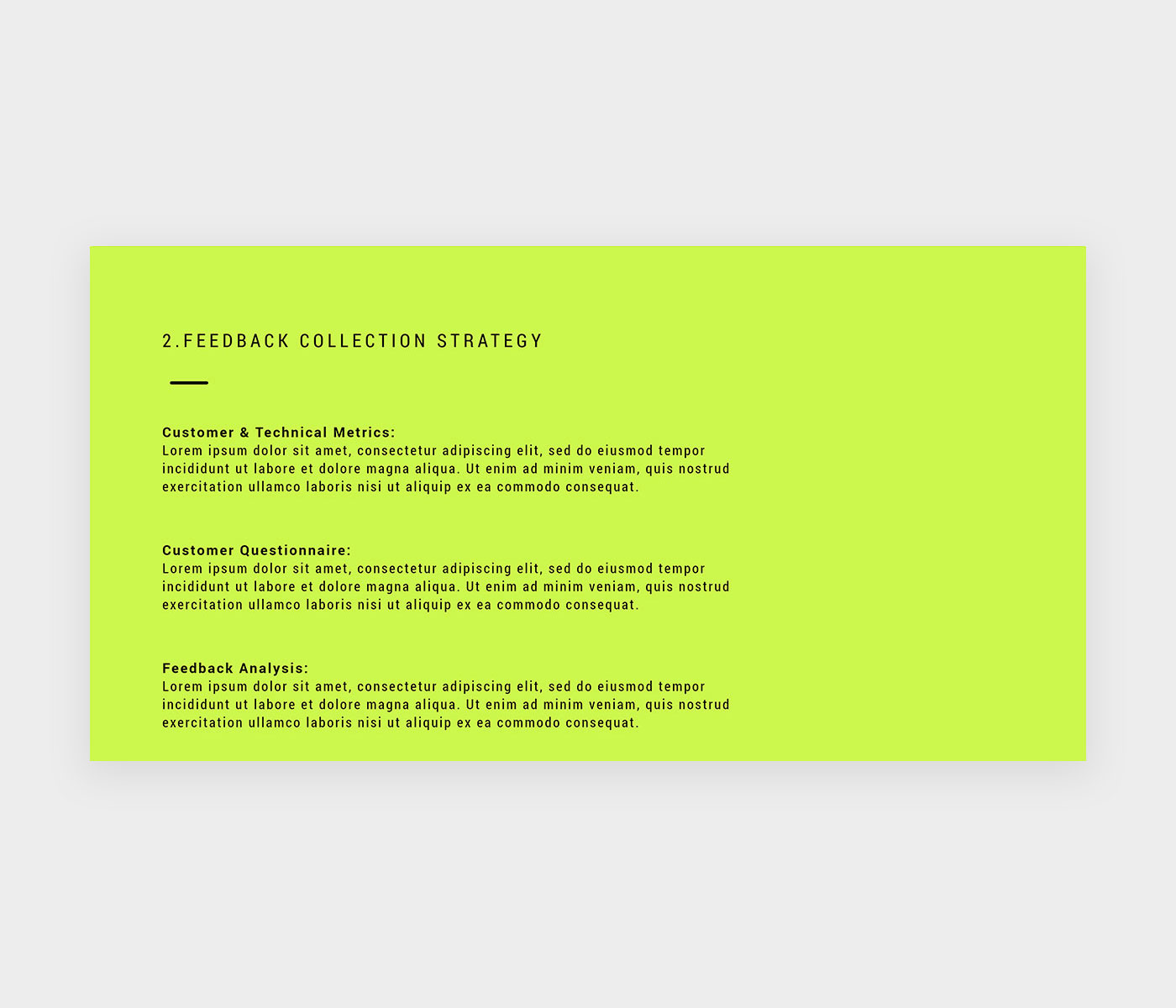 Slide 02 Customer Experience Strategy Design Template Test Plan June 2022